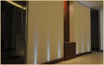 Designers Consortium wall lighting detail