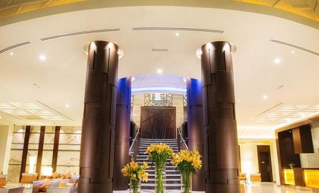 Ghaya Grand Hotel lobby