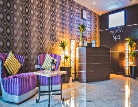 Ghaya Grand Hotel panoramic view lounge