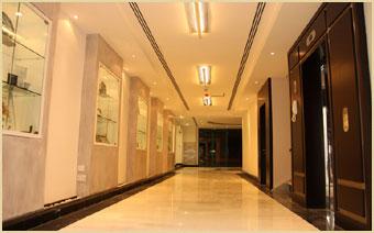 Al Ghandi Electronics display corridor