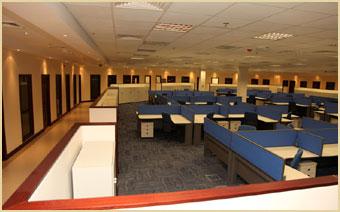 Al Ghandi Electronics open-plan office floor